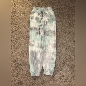 Tie dye sweat pants, xs